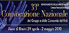 33a Convocazione Nazionale RnS - Fiera di Rimini, 29 aprile - 2 maggio 2010