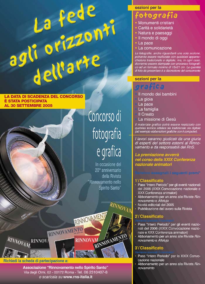 Concorso di fotografia e grafica...