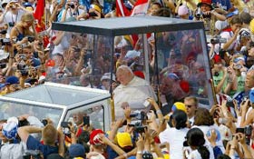 Papa Giovanni Paolo II alla GMG 2002