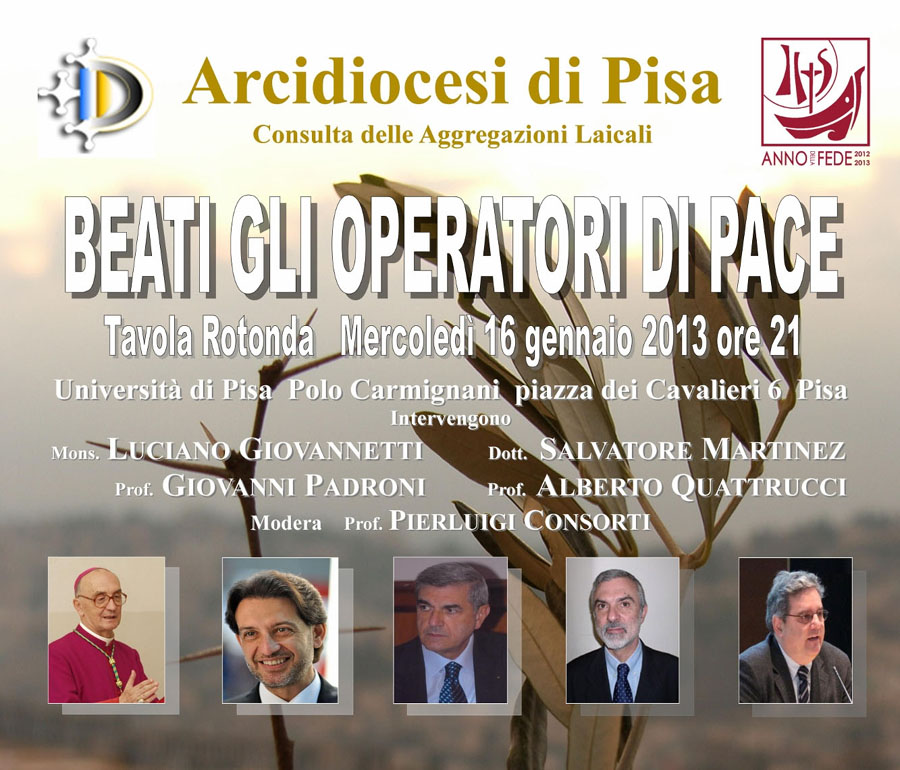 Tavola rotonda Pisa (160113)