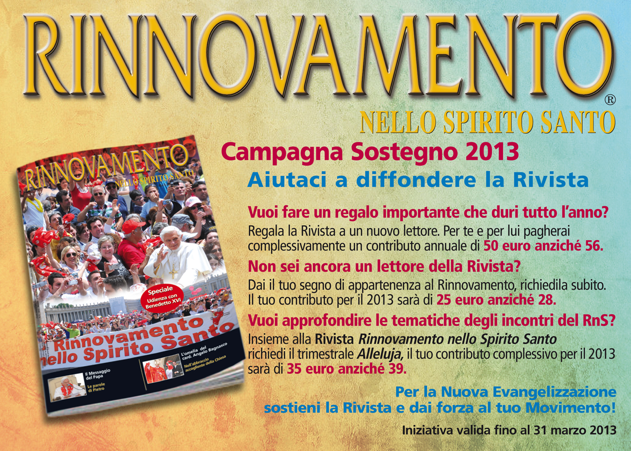 Campagna sostegno Rivista