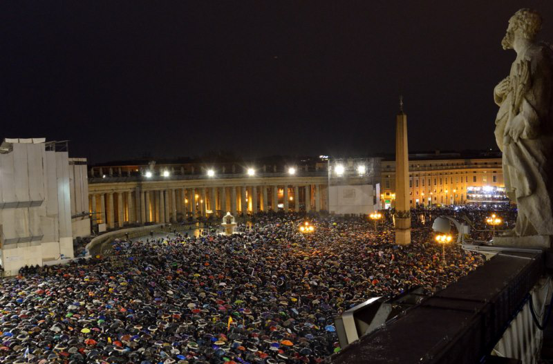 Piazza San Pietro - Elezione di Papa Francesco