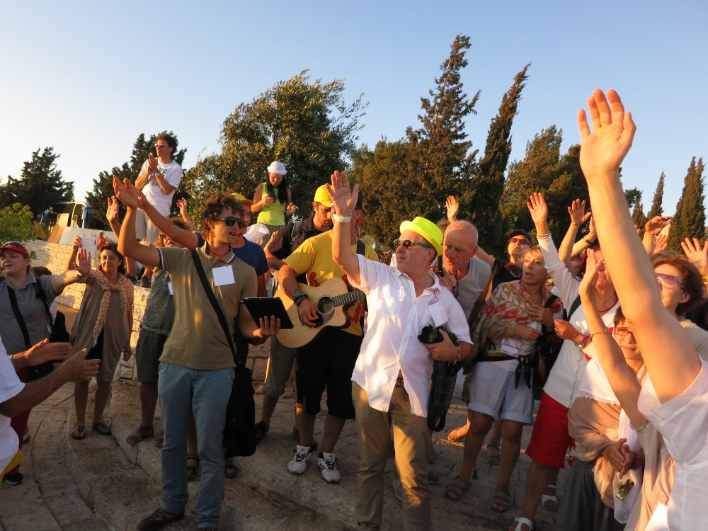 Arrivo a Gerusalemme sul Monte Scopus che domina la Città Santa