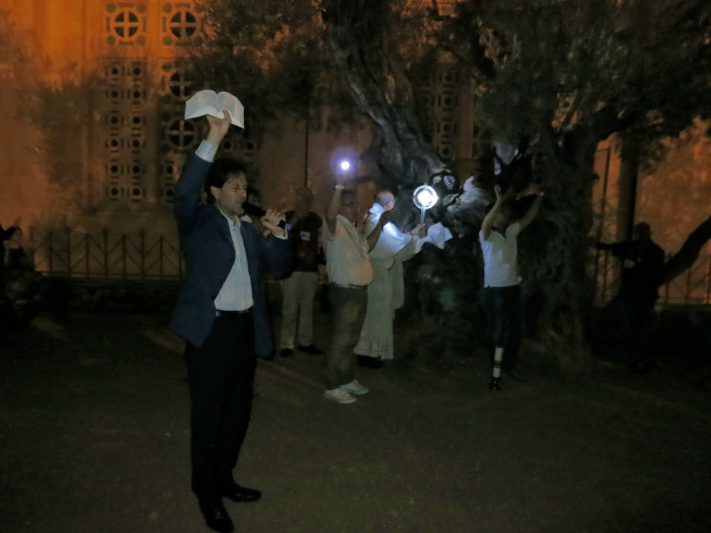 Ora Santa presso la Basilica del Getsemani e l'Orto degli Ulivi