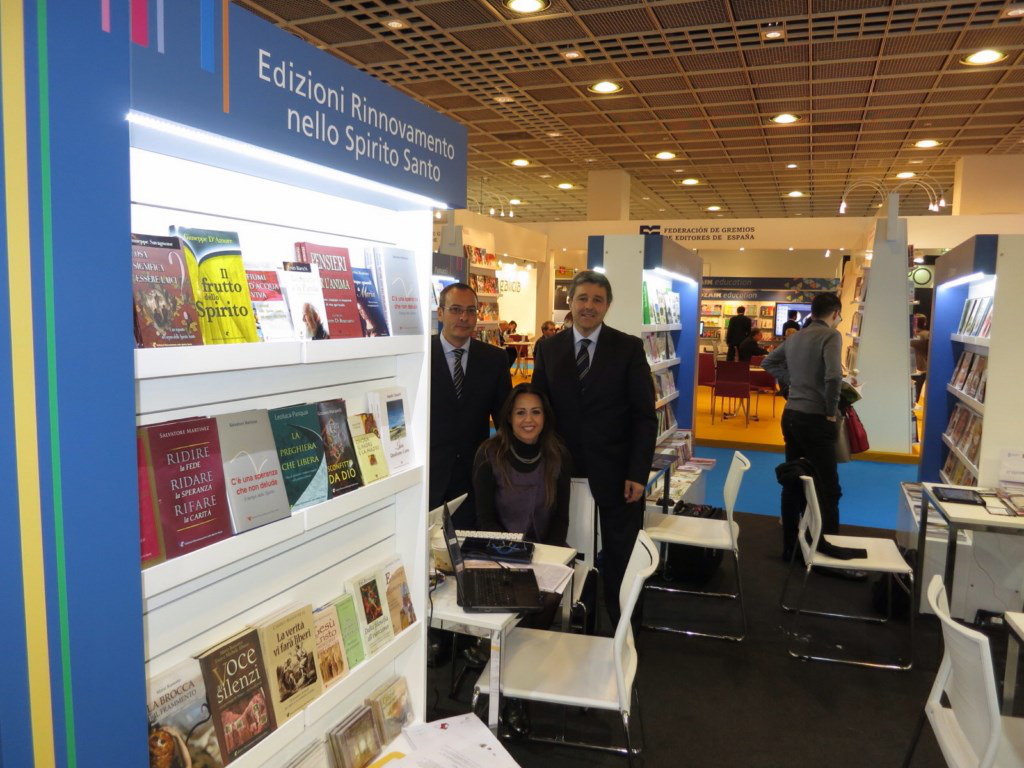Sebastiano Restivo, Luciana Leone e Paolo Zunino alla Fiera di Francoforte