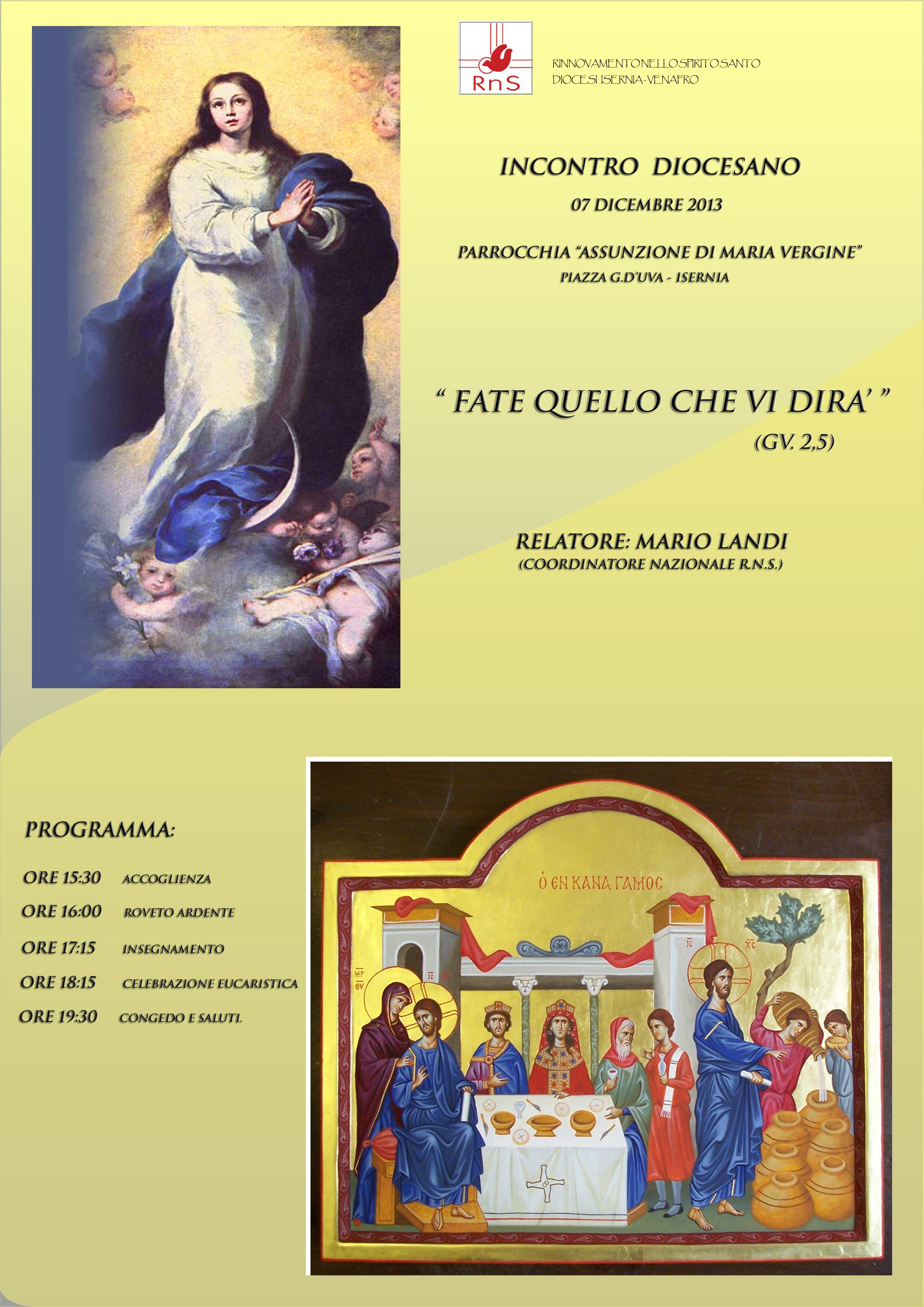 Incontro diocesano Isernia - Venafro