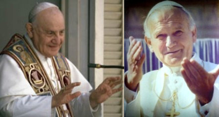 Papa Giovanni XXII e Papa Giovanni Paolo II