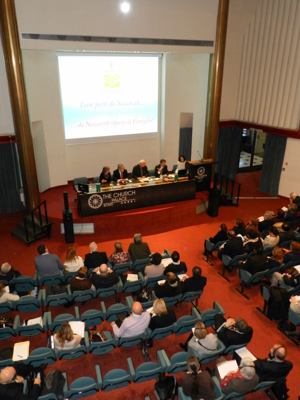 Presentazione del Centro internazionale per la Famiglia a Nazareth 