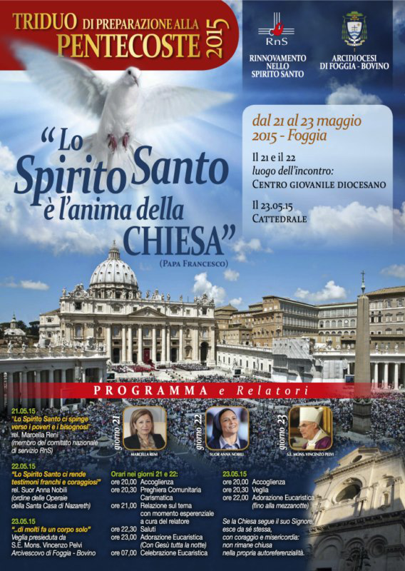 Triduo Pentecoste Foggia