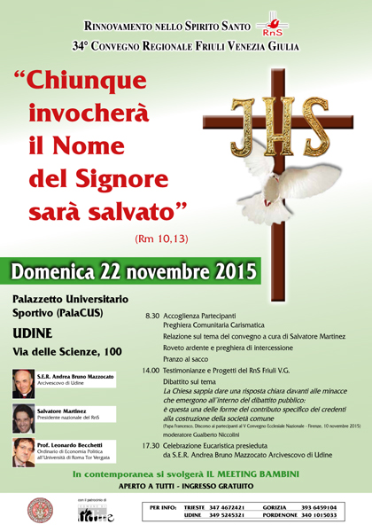 Convocazione Friuli Venezia Giulia