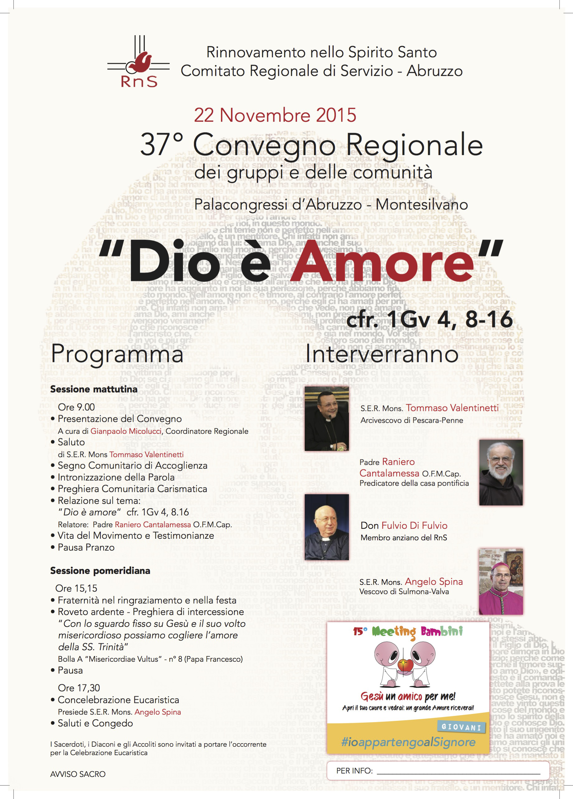 Convocazione Abruzzo