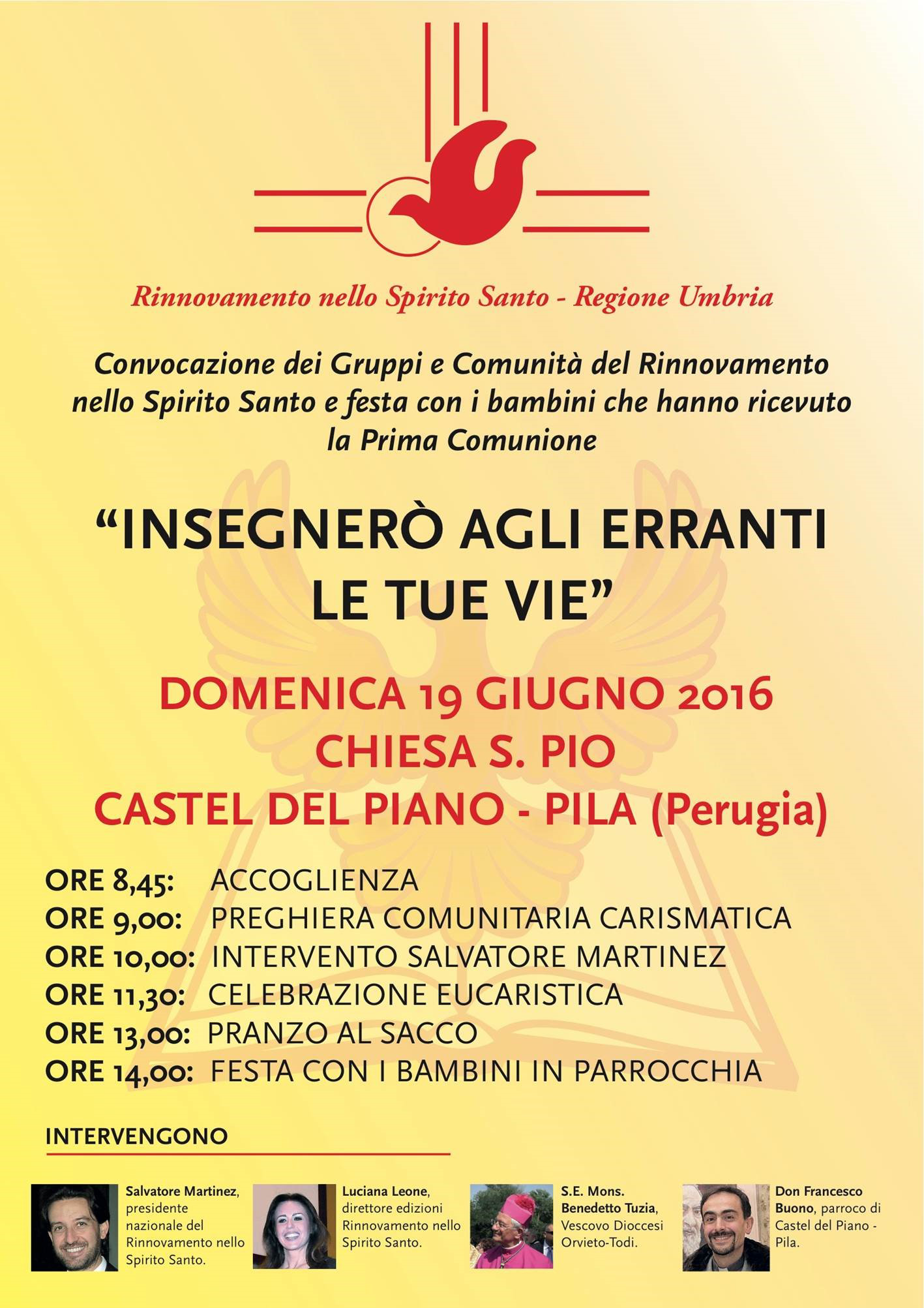 Convocazione Umbria 2016 