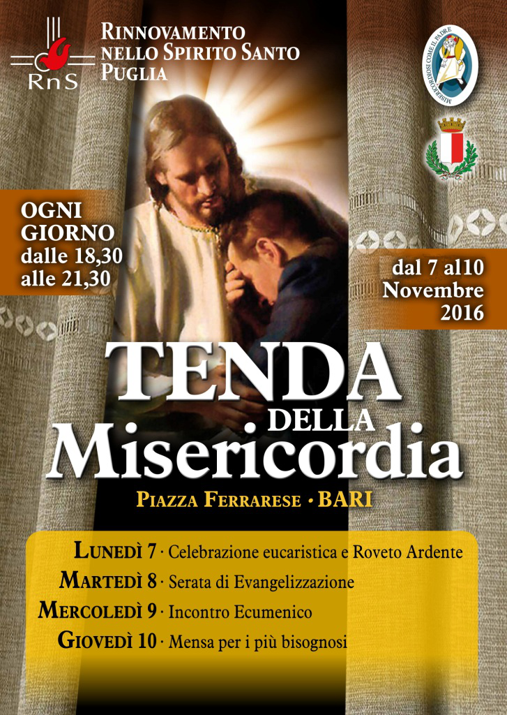 Tenda della Misericordia Bari 