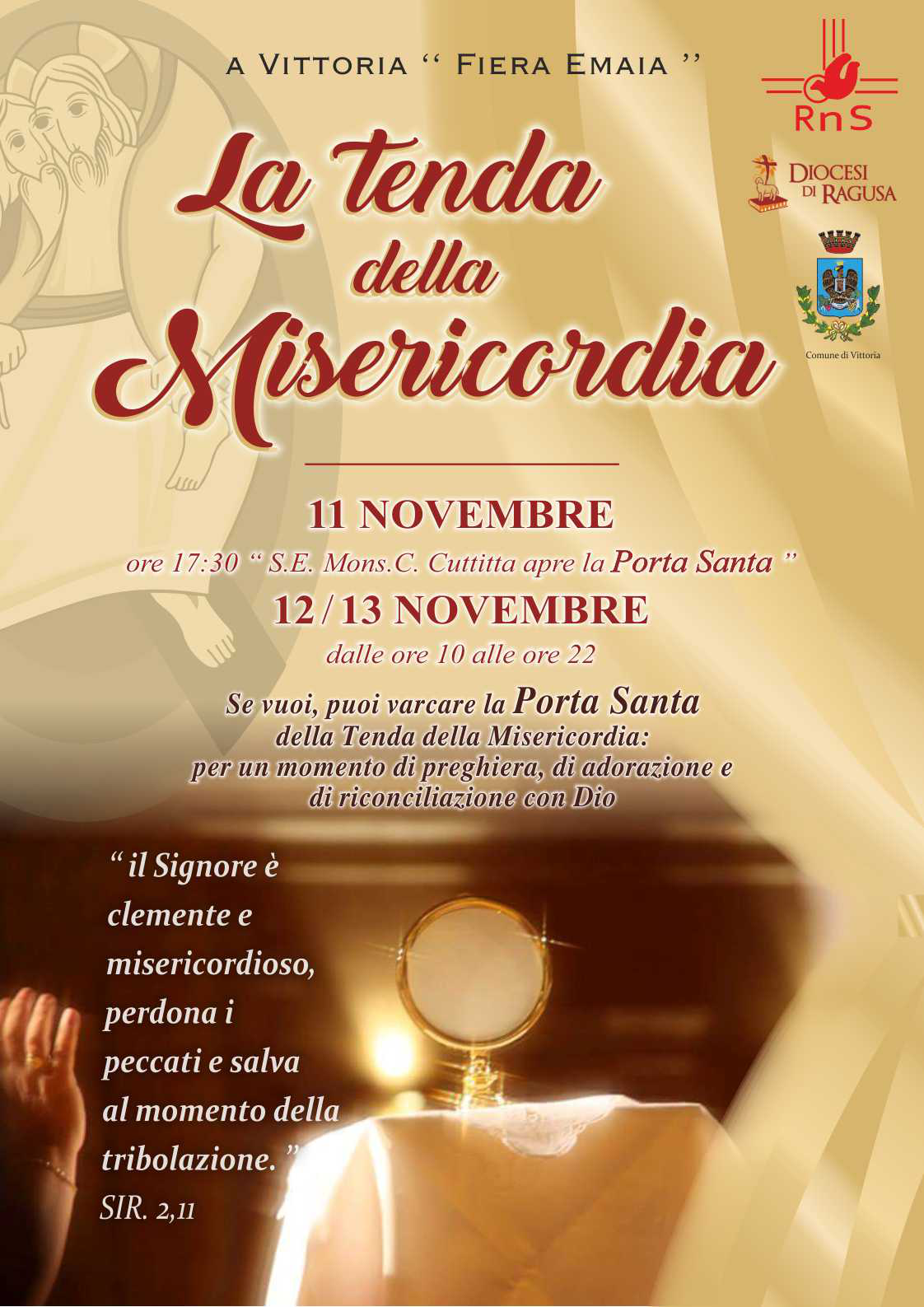 Tenda Misericordia Vittoria