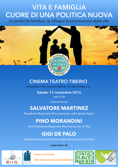 Convegno famiglia Emilia Romagna 2016