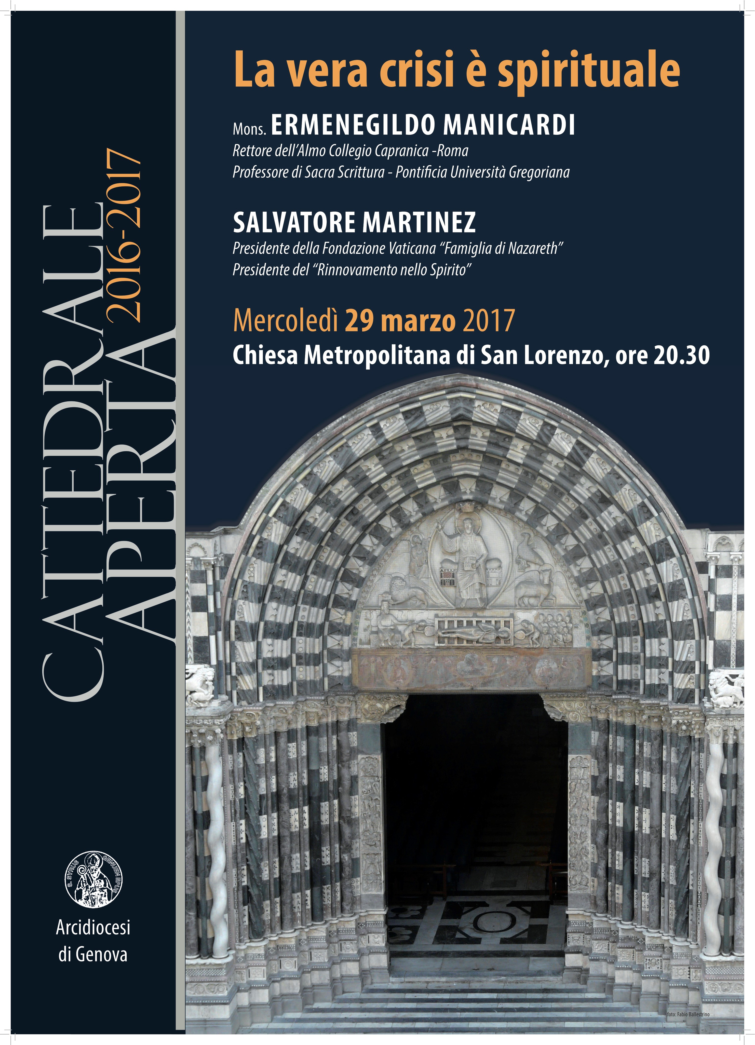 Cattedrale aperta 29 marzo 2017 Genova