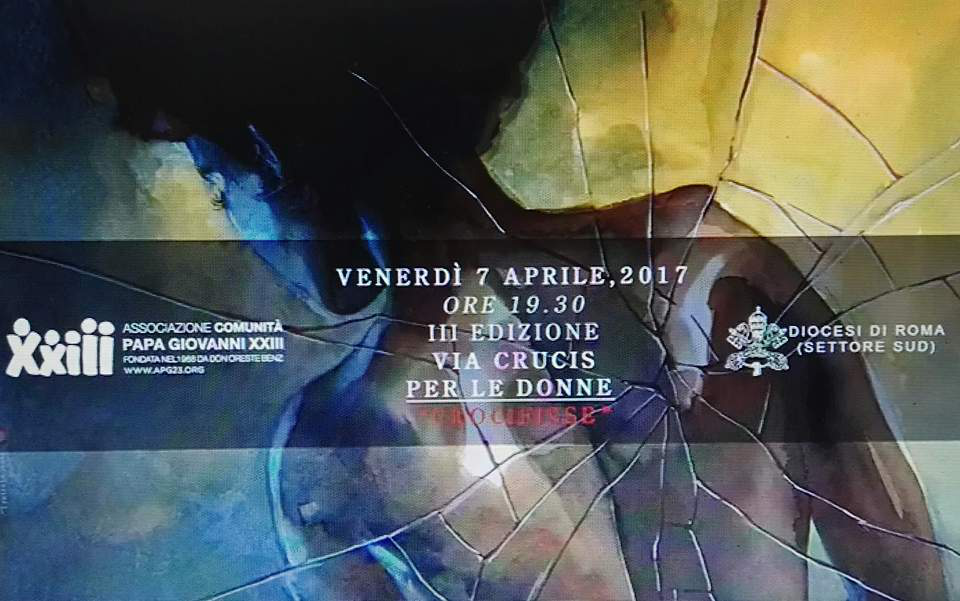 Via crucis donne crocifisse 2017