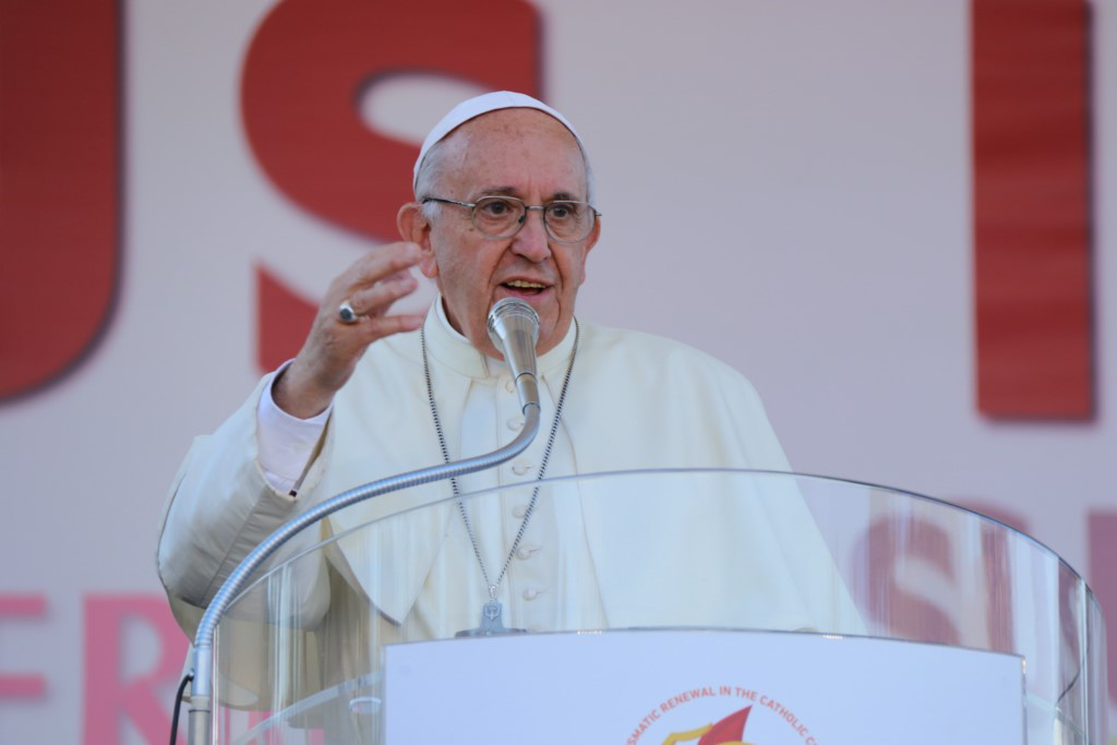 Papa Francesco - Giubileo d'oro del RCC