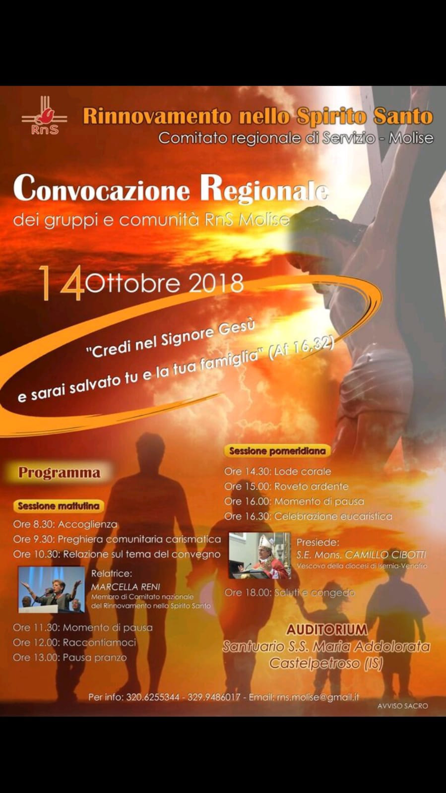 Convocazione regionale RnS in Molise