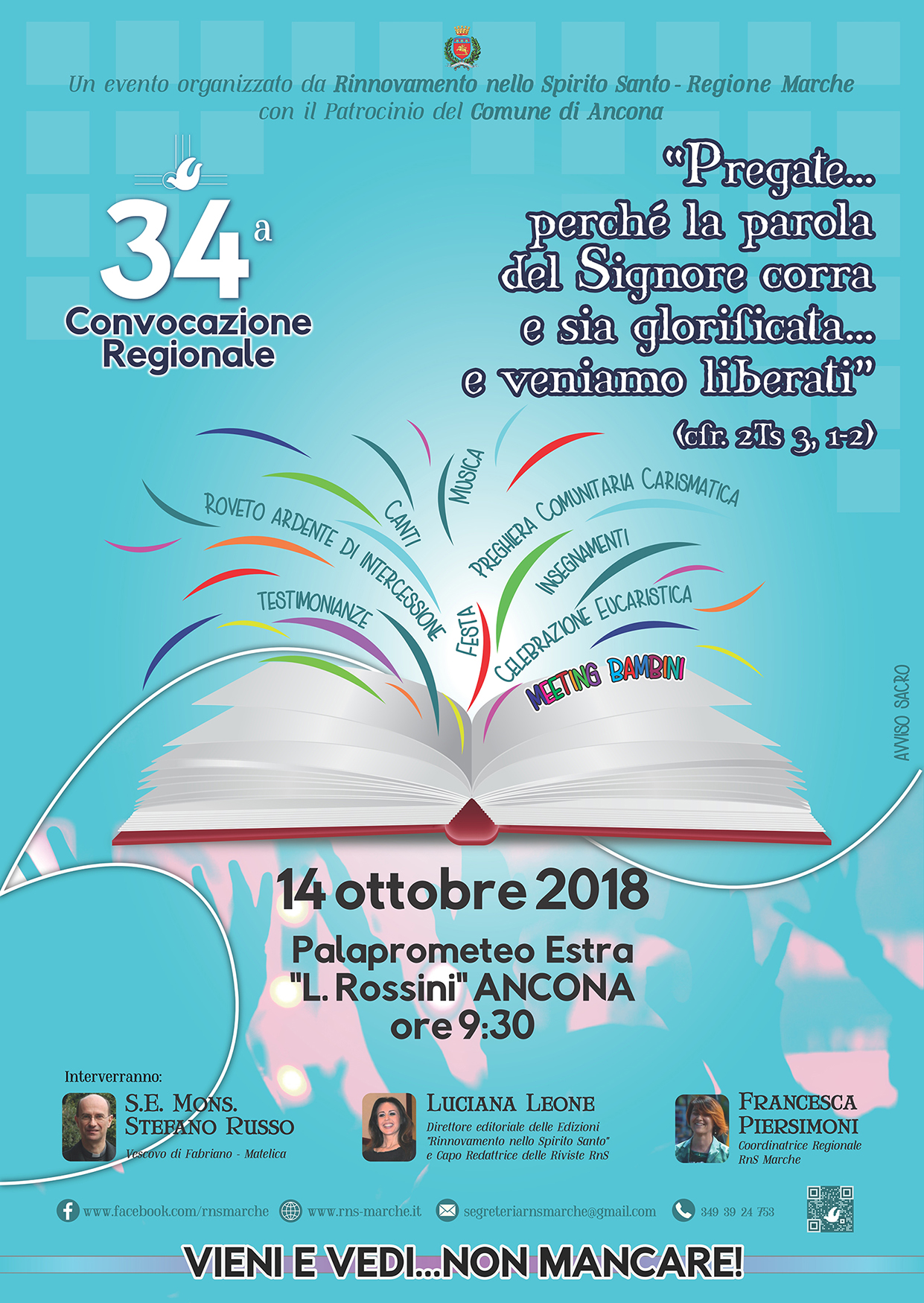 Convocazione regionale RnS nelle Marche