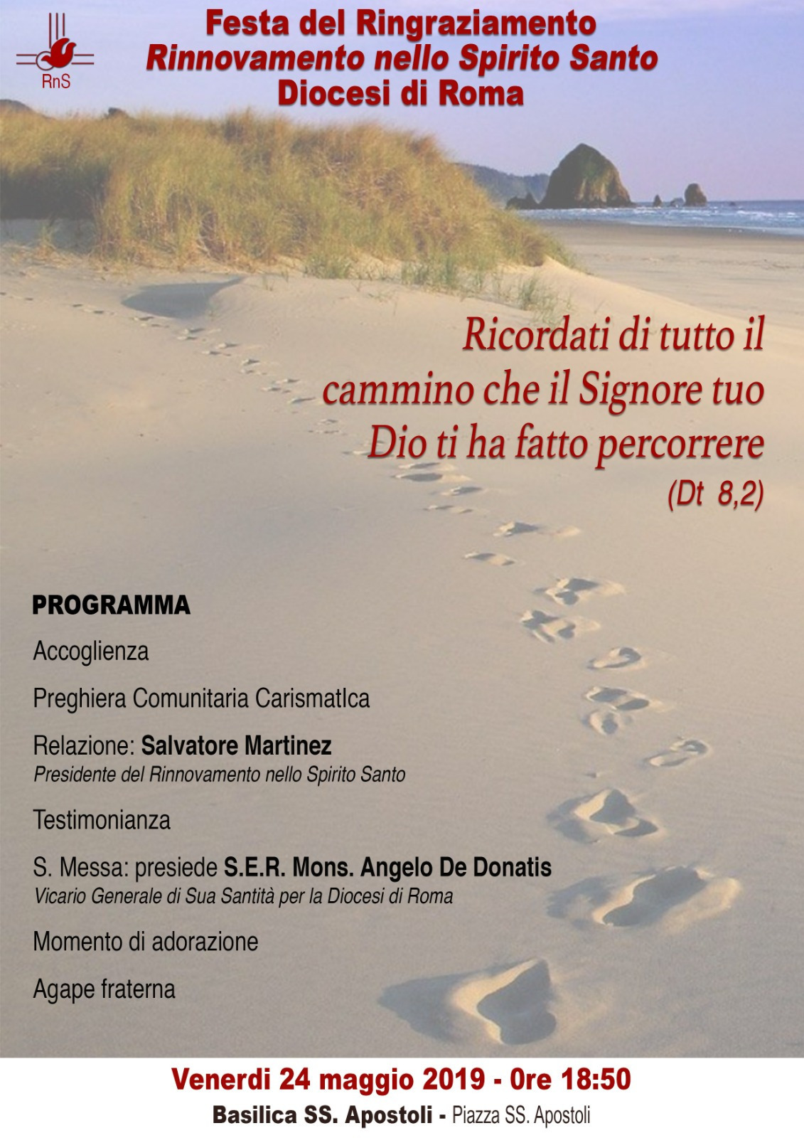  Festa del Ringraziamento - Convocazione del RnS della Diocesi di Roma