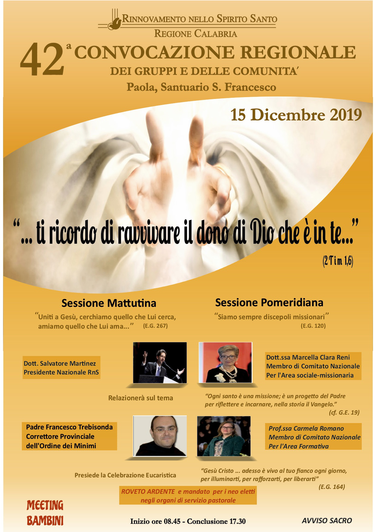 42^ Convocazione Calabria