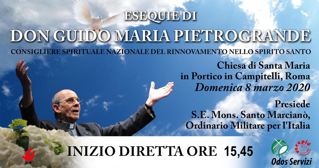 Esequie don Guido ORARIO