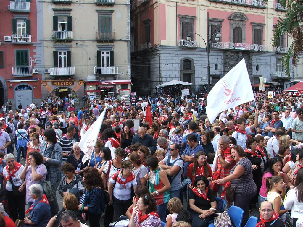 Napoli - Pellegrinaggio nazionale delle famiglie e 10 Piazze per 10 Comandamenti_001