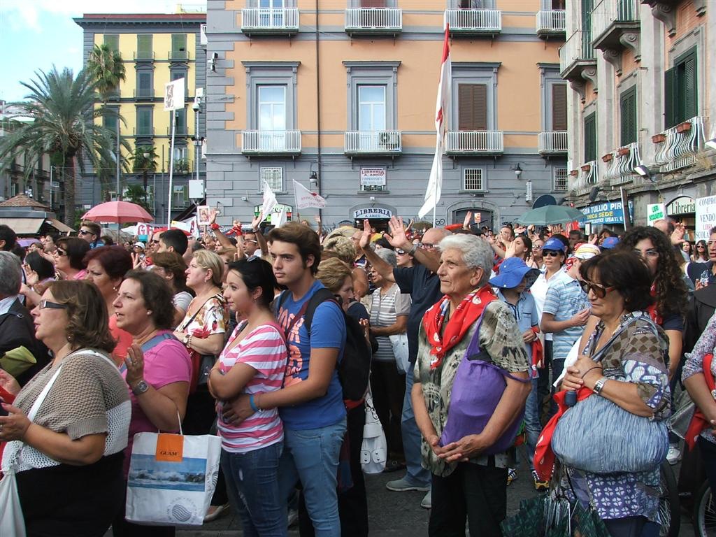 Napoli - Pellegrinaggio nazionale delle famiglie e 10 Piazze per 10 Comandamenti_002