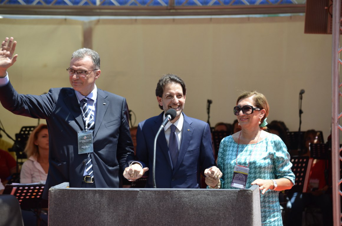 Amabile+Guzzo%2C+Salvatore+Martinez%2C+Marcella+Reni+-+38a+Convocazione+Nazionale+RnS