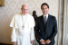 Papa Francesco e Salvatore Martinez - Udienza privata del 9 settembre 2013