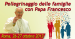 Pellegrinaggio delle famiglie con Papa Francesco