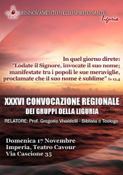 XXXVI Convocazione regionale Liguria - Clicca per ingrandire...