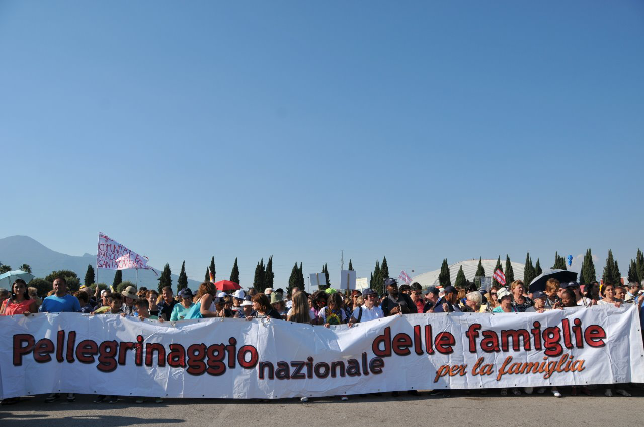 8° Pellegrinaggio nazionale delle Famiglie per la Famiglia - Scafati-Pompei 12 settembre 2015