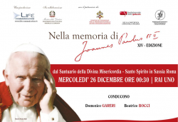Premio “Nella Memoria di Giovanni Paolo II