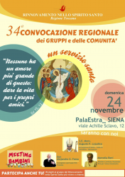 34^ Convocazione Regionale in Toscana - Clicca per ingrandire...