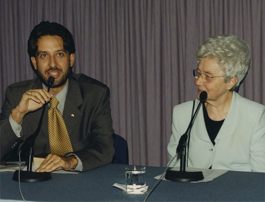 Salvatore Martinez e Chiara Lubich - Clicca per ingrandire...