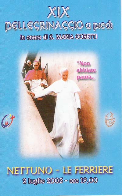 Locandina Pellegrinaggio