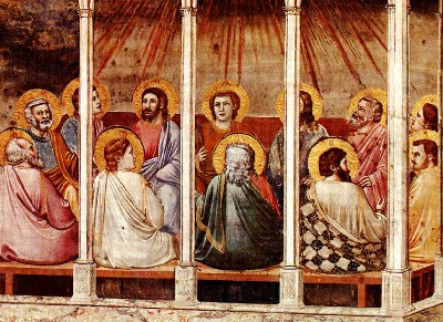 La Pentecoste, di Giotto.