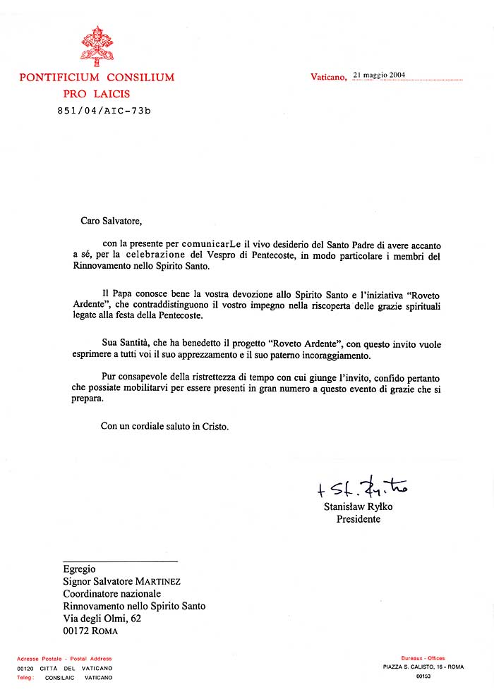 Visualizza la lettera in formato Word