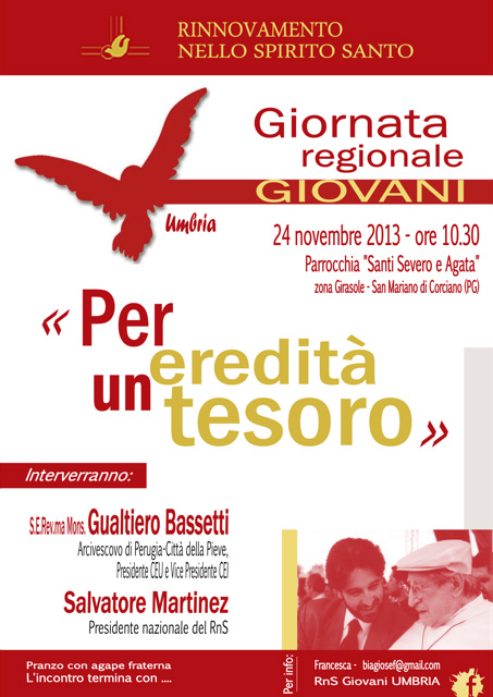 Incontro con i Giovani in Umbria